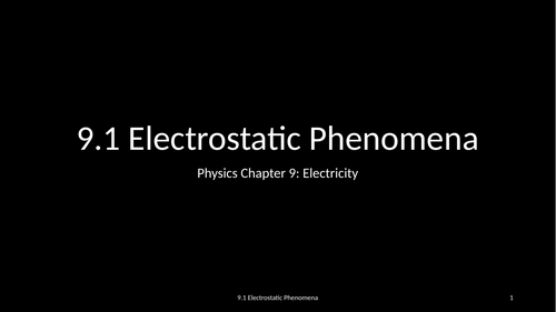 Slides: Cambridge Checkpoint and Beyond - Physics Secondary 1 (Year 9) Chapter 9 Electricity
