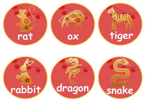 Lunar New Year Animal Ordering