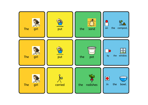 RWI Set 5 (Yellow) Book 09 - Grow your own radishes resources