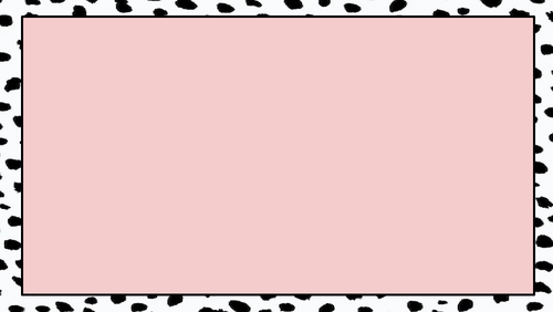 PowerPoint Template (Dalmatian Print)