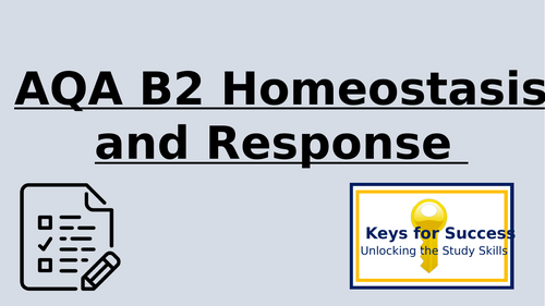 AQA B2 Homeostasis and Response (Trilogy Combined and Biology)