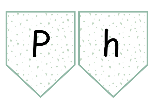 Phonics Bunting
