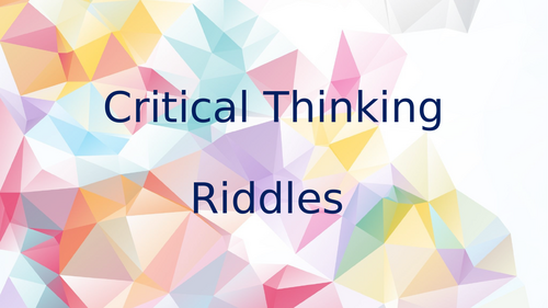 Critical thinking