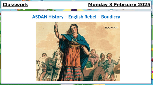 ASDAN History Course - Rebels - Boudica