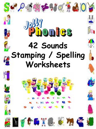 Jolly Phonics 42 Sounds Revision Worksheets