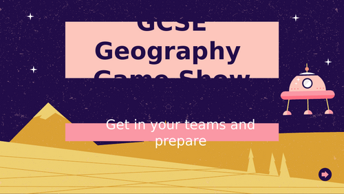 AQA GCSE Geography Revision Game Show