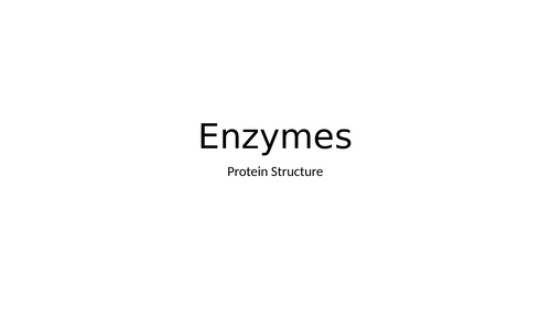 Enzymes PowerPoint