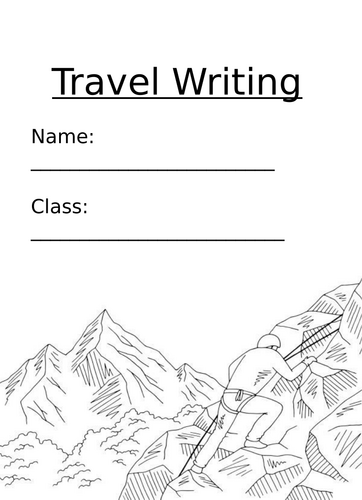 Travel Writing Scheme of Work - KS3