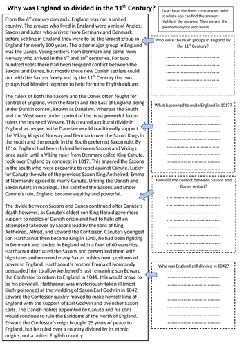 Saxon England in the 11th Century -1066