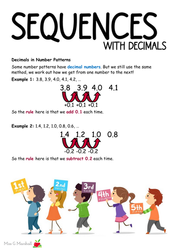 Functional Skills EL3.9 Decimal Sequences