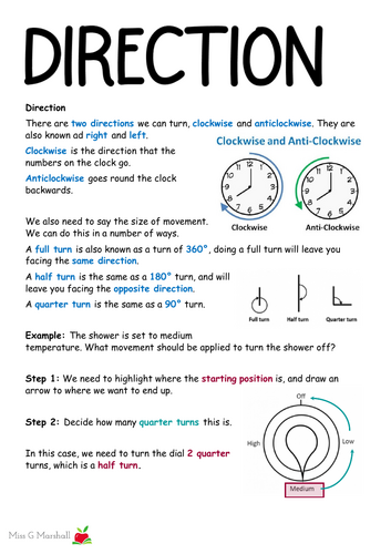 Functional Skills EL3.20 Direction & Compass