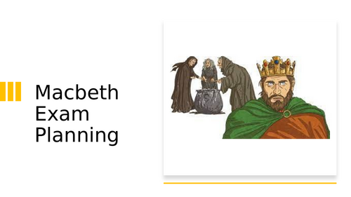 Macbeth Exam Practice Question