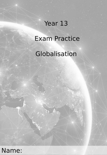 Edexcel A Level Geography Weekly Exam Practice