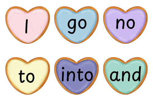 Valentines Tricky Words