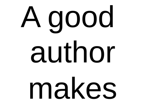 A good author makes the reader ask questions - English Classroom Display