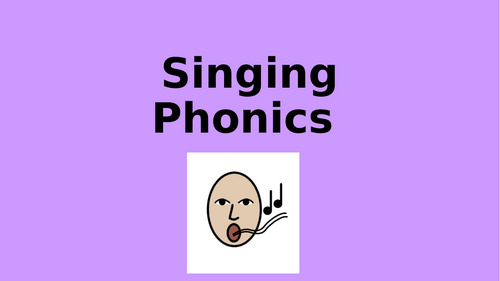 singing phonics