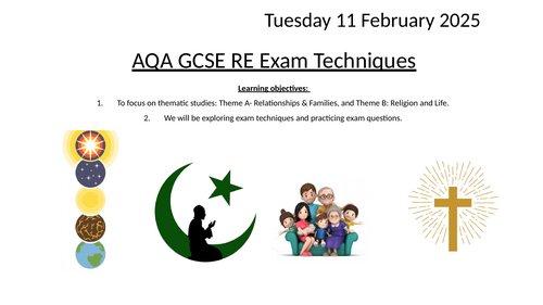 AQA GCSE RE Theme A & Theme B Revision