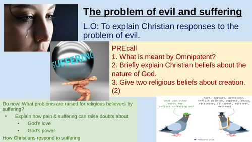 The problem of evil and suffering