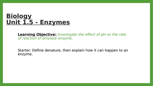 GCSE Required Practical Powerpoints