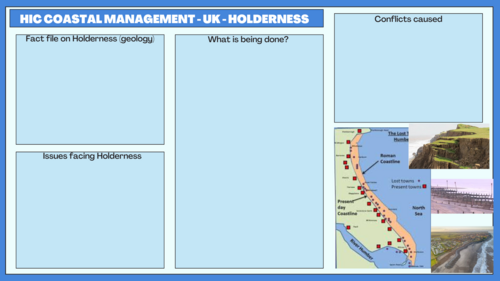 Edexcel iGCSE Geography Paper 1 case studies - hazards and coasts