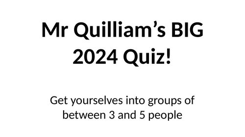 2024 Quiz