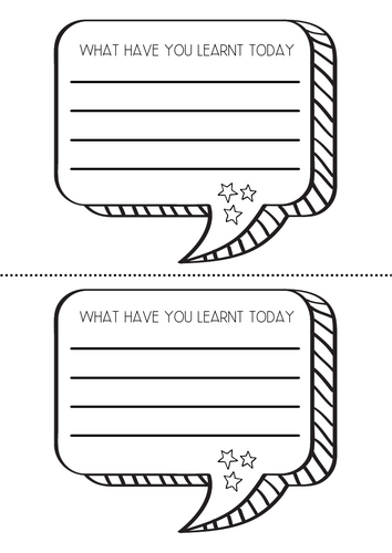 Exit Tickets Plenary