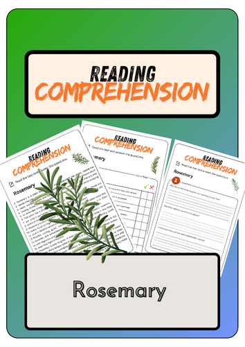 Reading Comprehension - Rosemary + Solutions