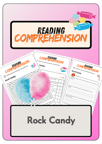 Reading Comprehension - Rock Candy + Solutions