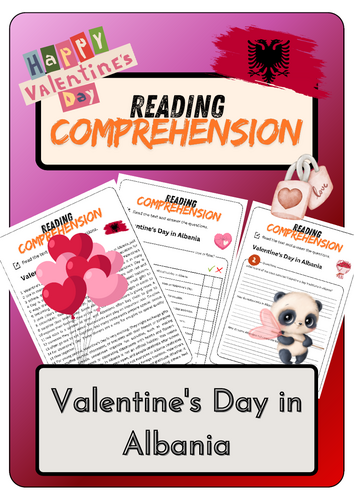 Reading Comprehension - Valentine's Day in Albania + Solutions