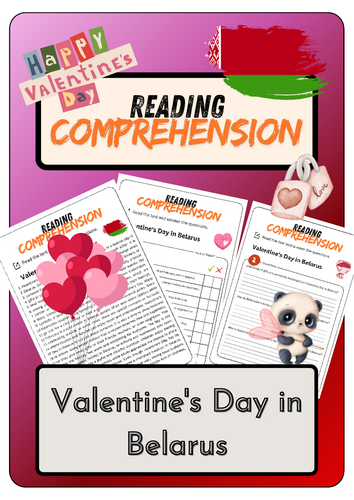 Reading Comprehension - Valentine's Day in Belarus + Solutions