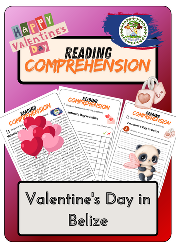 Reading Comprehension - Valentine's Day in Belize + Solutions