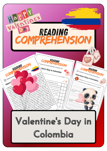 Reading Comprehension - Valentine's Day in Colombia + Solutions