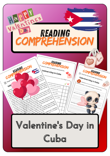 Reading Comprehension - Valentine's Day in Cuba + Solutions