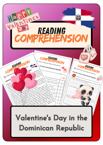 Reading Comprehension - Valentine's Day in Dominican Republic + Solutions