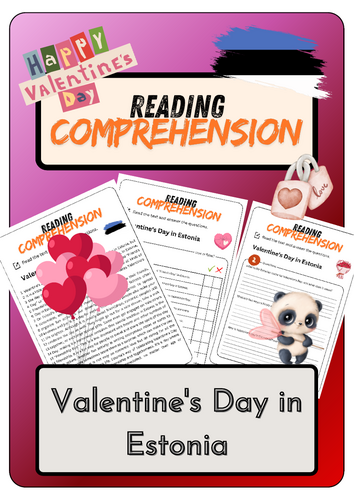 Reading Comprehension - Valentine's Day in Estonia + Solutions