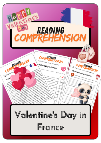 Reading Comprehension - Valentine's Day in France + Solutions