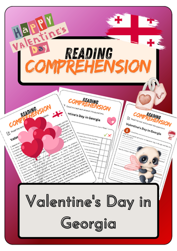 Reading Comprehension - Valentine's Day in Georgia + Solutions