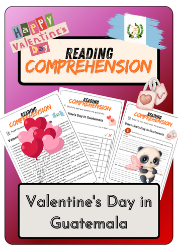 Reading Comprehension - Valentine's Day in Guatemala + Solutions