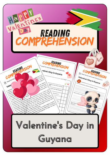 Reading Comprehension - Valentine's Day in Guyana + Solutions