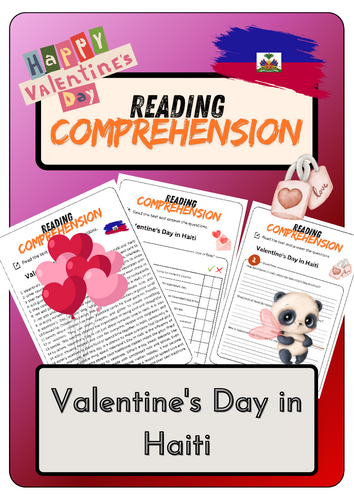 Reading Comprehension - Valentine's Day in Haiti + Solutions