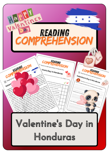 Reading Comprehension - Valentine's Day in Honduras + Solutions