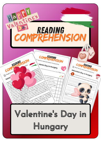 Reading Comprehension - Valentine's Day in Hungary + Solutions