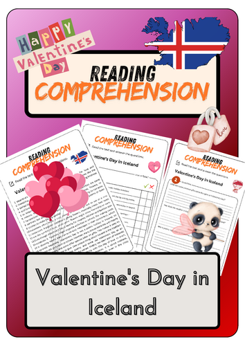 Reading Comprehension - Valentine's Day in Iceland + Solutions