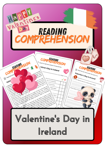 Reading Comprehension - Valentine's Day in Ireland + Solutions