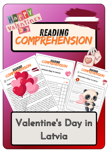 Reading Comprehension - Valentine's Day in Latvia + Solutions