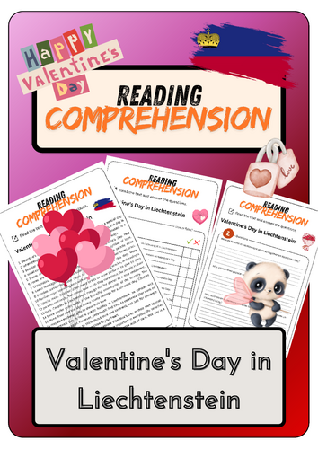 Reading Comprehension - Valentine's Day in Liechtenstein + Solutions