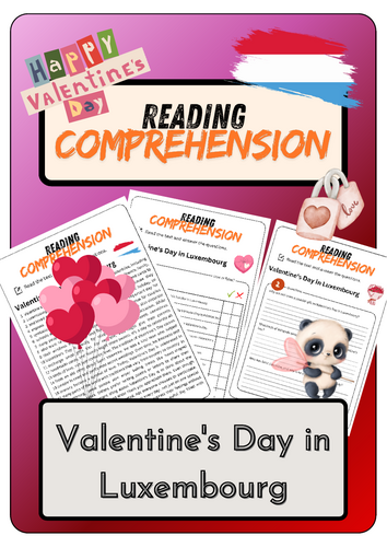 Reading Comprehension - Valentine's Day in Luxembourg + Solutions