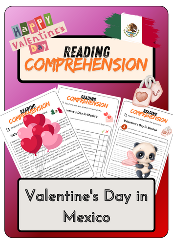 Reading Comprehension - Valentine's Day in Mexico + Solutions