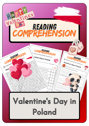 Reading Comprehension - Valentine's Day in Poland + Solutions