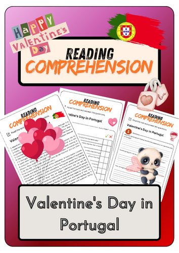 Reading Comprehension - Valentine's Day in Portugal + Solutions